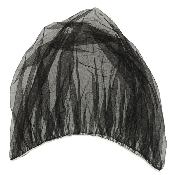 Stroller elastic mosquito net 140cm black