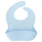 Silicone dishes for children teddy bear bright blue 4el