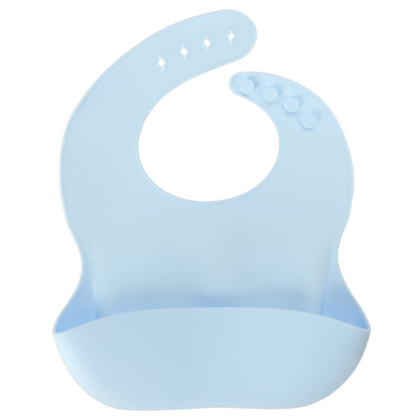 Silicone dishes for children teddy bear bright blue 4el