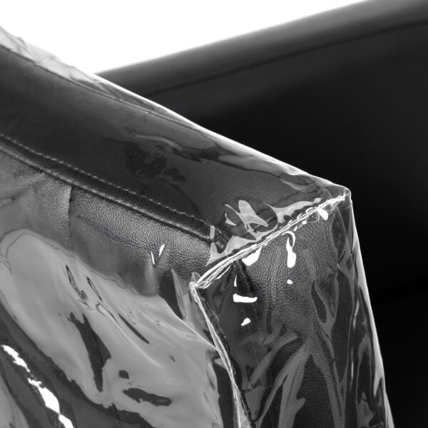 Foil backrest cover for hairdressing chair