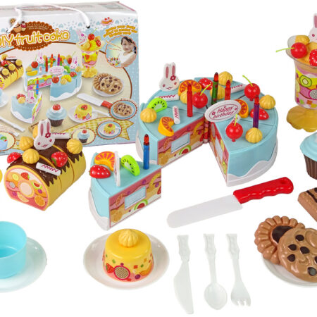 Set of Sweets Cake Cookies Velcro Decorations DIY