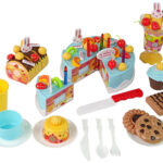 Set of Sweets Cake Cookies Velcro Decorations DIY