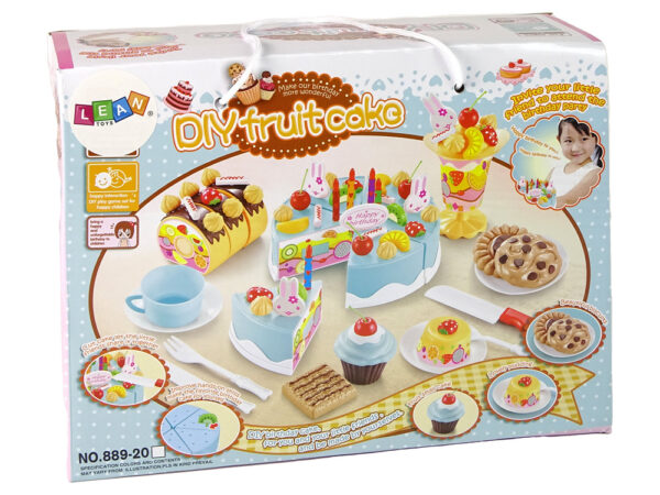 Set of Sweets Cake Cookies Velcro Decorations DIY