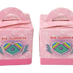 Beauty Box Set Eyeshadows Nail Polishes Pink White