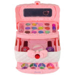 Beauty Box Set Eyeshadows Nail Polishes Pink White