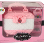 Beauty Box Set Eyeshadows Nail Polishes Pink White