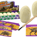 Archaeological Excavation Set Dinosaurs Eggs Cards 12 Pieces