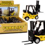 18776_1 Forklift Friction Drive Metal Yellow