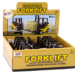 18776_3 Forklift Friction Drive Metal Yellow