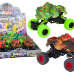 Dinosaur Car, Friction Drive, Red or Green, Off-Road