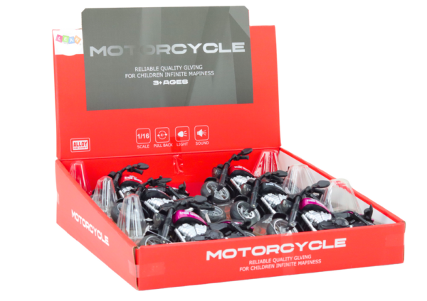 Harley Sports Motorcycle with Friction Drive 3 Colors
