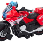 Motorcycle Turning Rescue DIY Lights Sounds Red