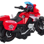 Motorcycle Turning Rescue DIY Lights Sounds Red