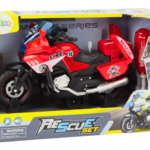 Motorcycle Turning Rescue DIY Lights Sounds Red