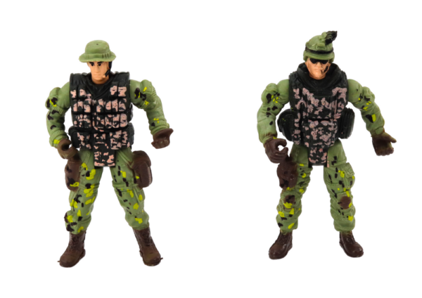 Military Set Military Combat Boat Soldiers Accessories Sounds