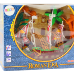 Roman Ship Romans Lights Sounds Catapult Palm Trees