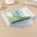 Folder Envelope With Clasp Transparent Transparent A4 20 Pieces