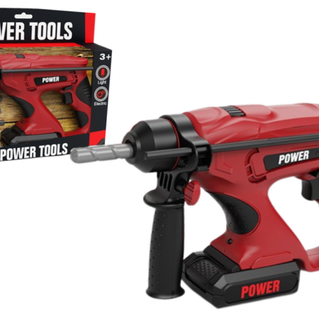 DIY Drill Red Battery-Powered Drills