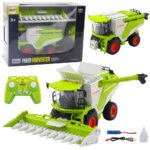 Combine Harvester With Corn Header 2in1 Remote Controlled RC Smoke Effect 2.4G