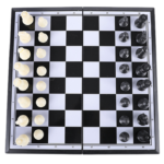 Classic Chess Board Game Magnetic Board Pawns Figures