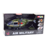 Military Helicopter Military Hook Stretcher Lights Sounds 1:12