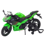 Sports Motorcycle Metal Lights Sounds Green 1:12
