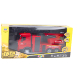 Fire Truck Extendable Ladder Water Spray Huina 1:18